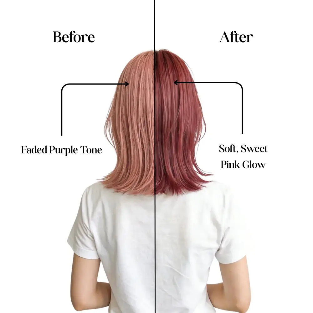 Qualucia Color Shampoo Pink - Image 3